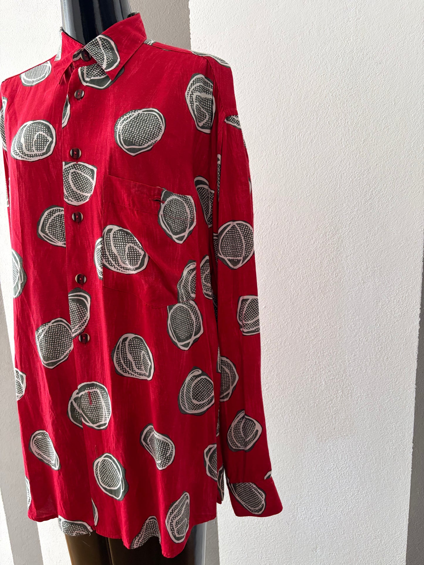 Camicia vintage a fantasia