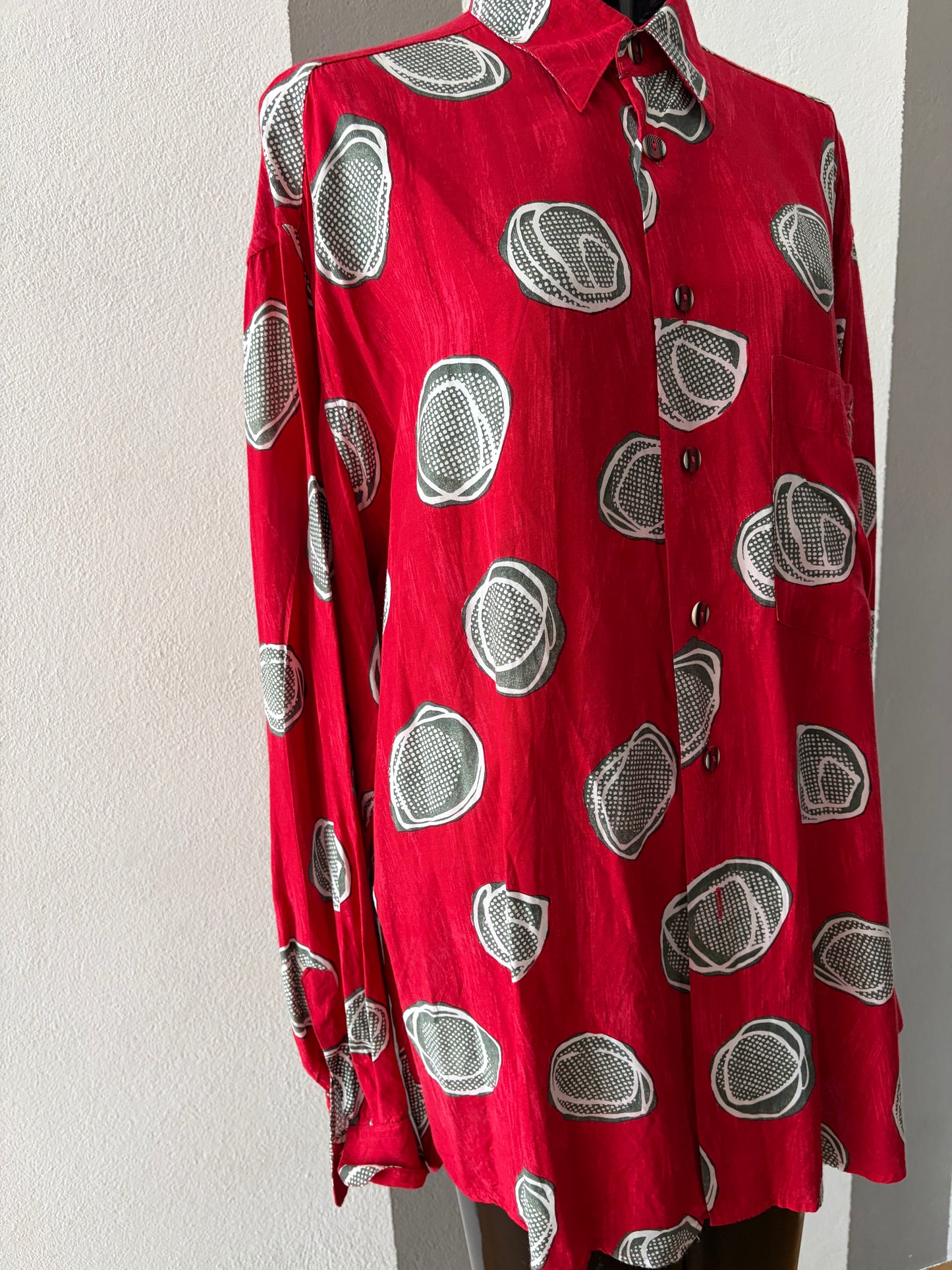 Camicia vintage a fantasia