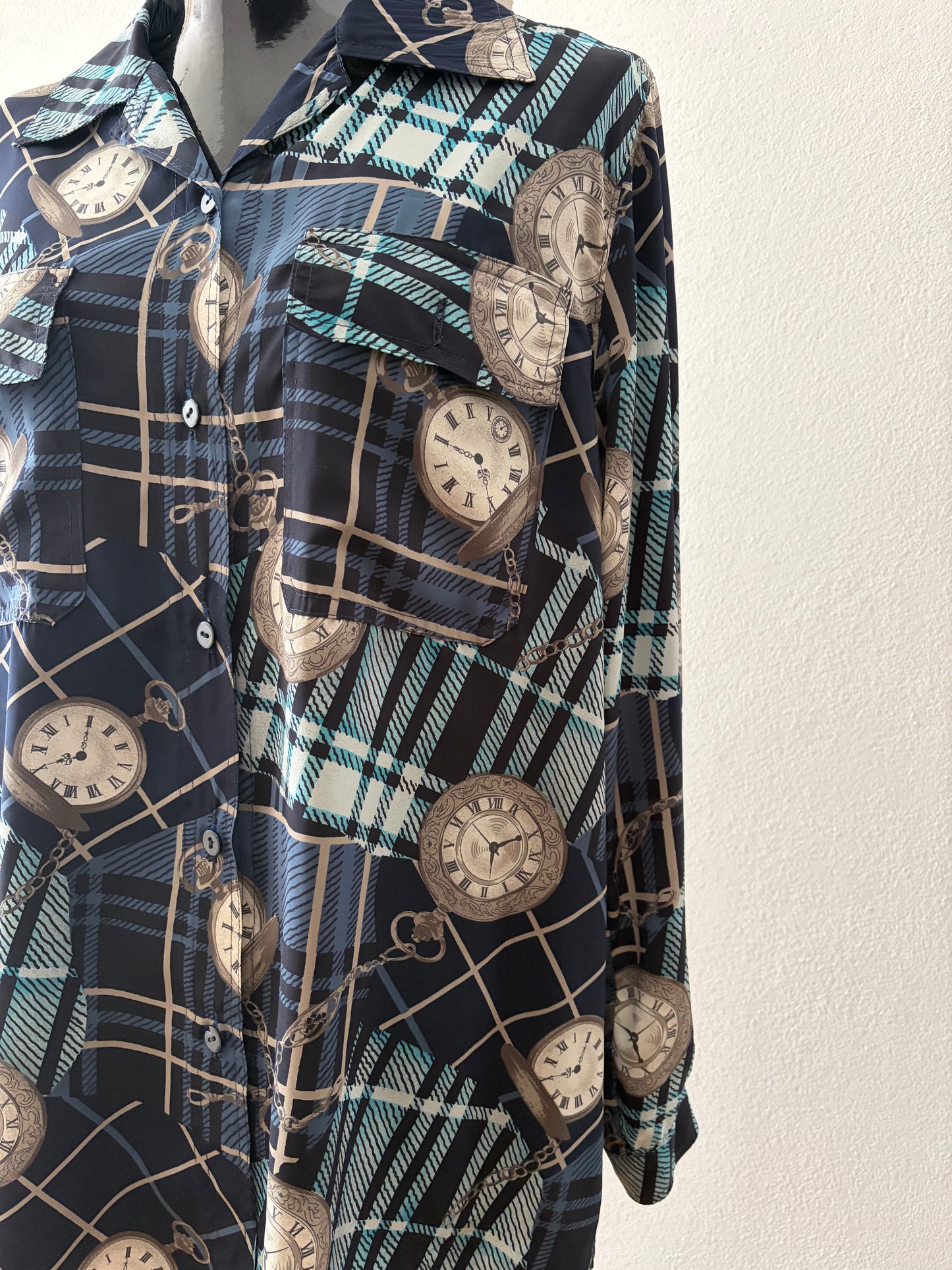 Camicia vintage orologi a cipolla