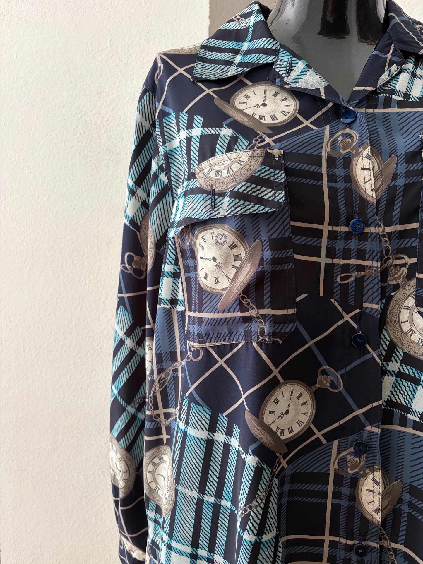 Camicia vintage orologi a cipolla