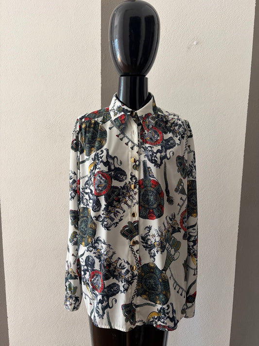 Camicia vintage a fantasia