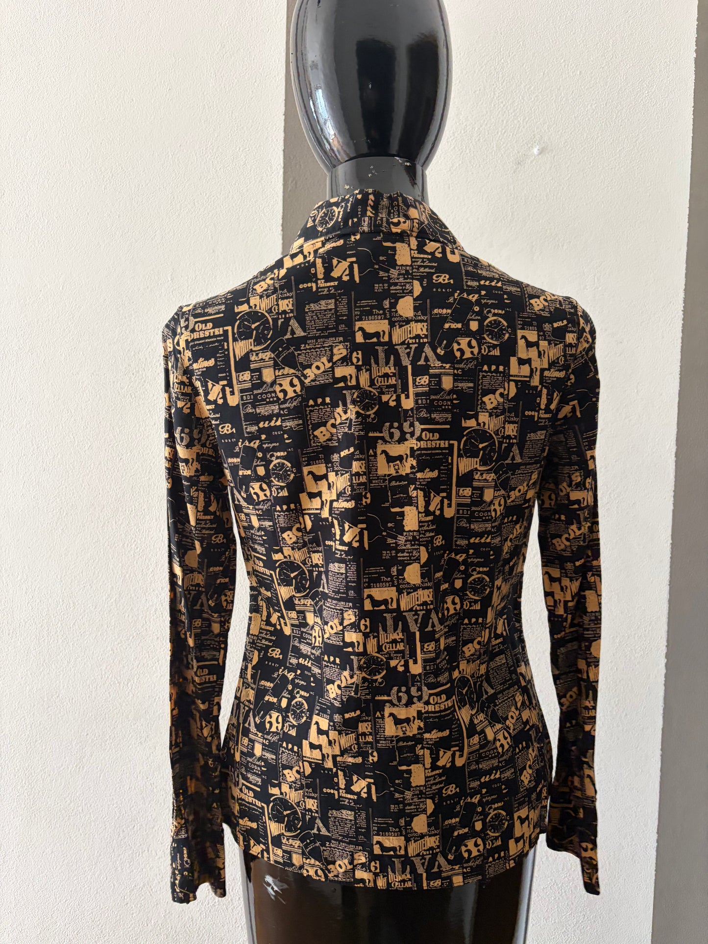 Camicia vintage a fantasia