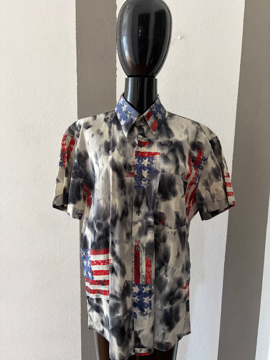 Camicia vintage trama americana