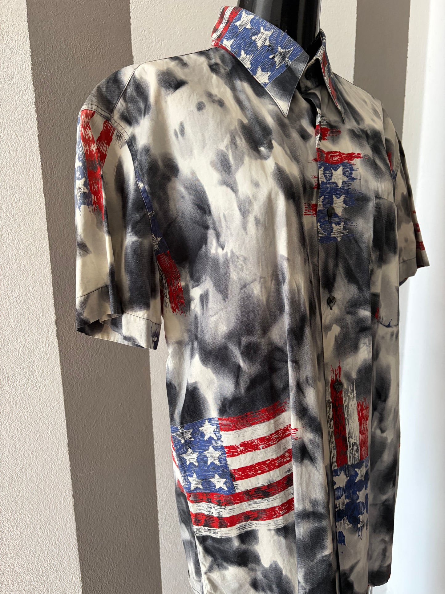 Camicia vintage trama americana