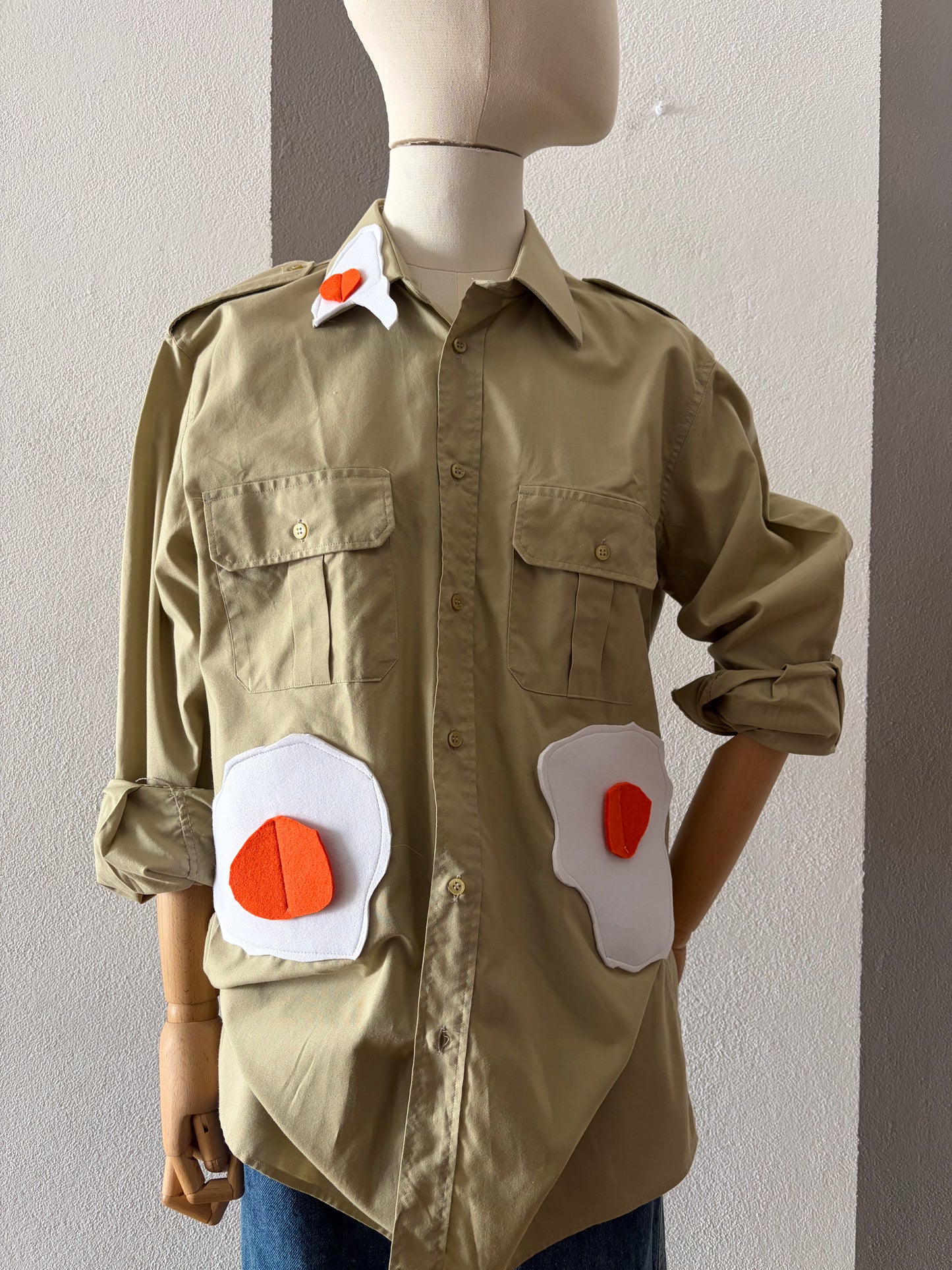 Camicia custom Eggs out