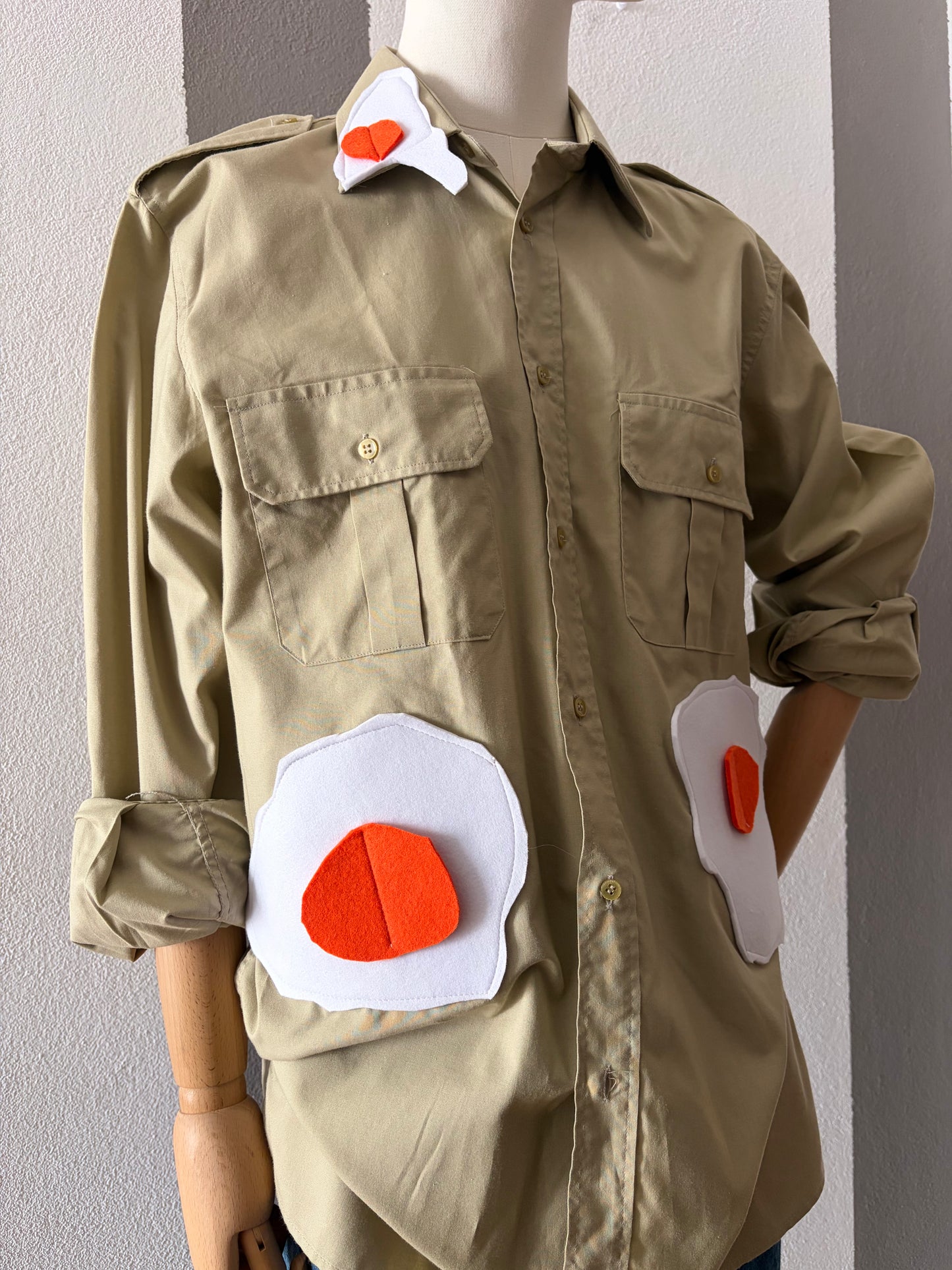 Camicia custom Eggs out