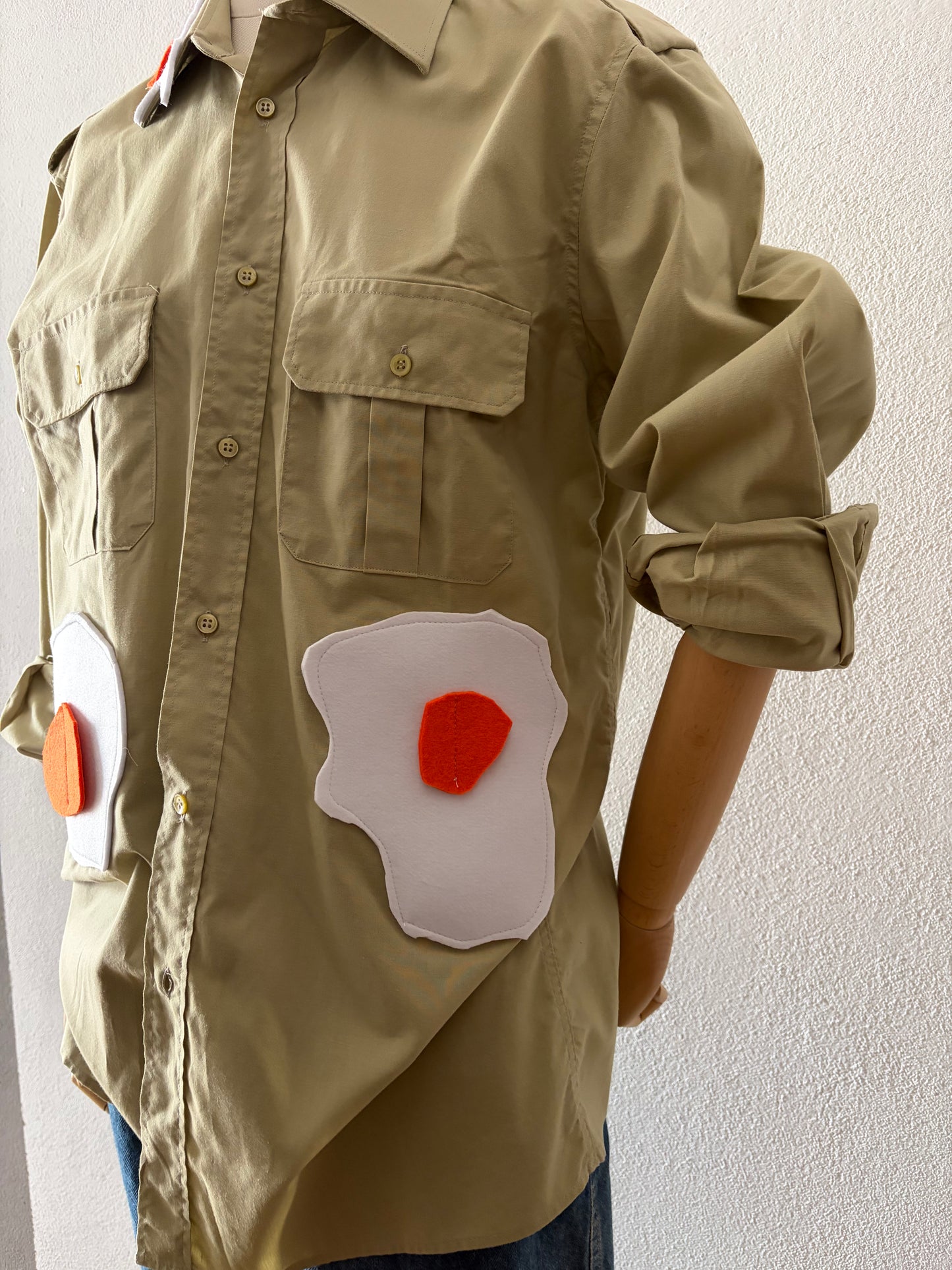 Camicia custom Eggs out