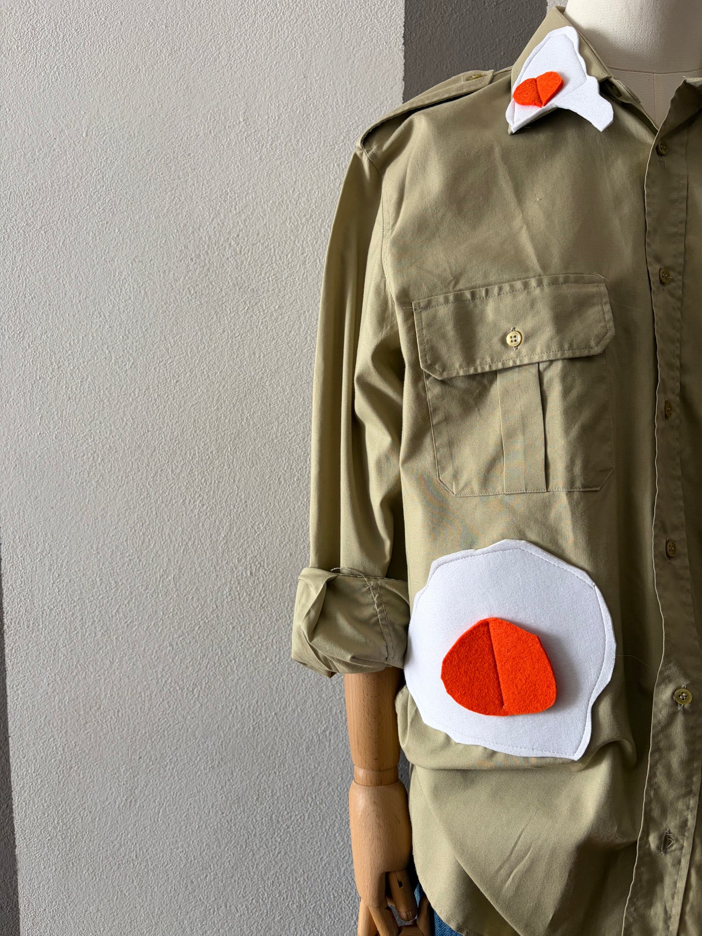 Camicia custom Eggs out