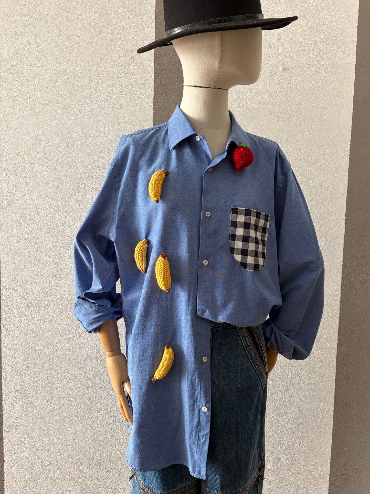 Camicia custom Banane e Fragole