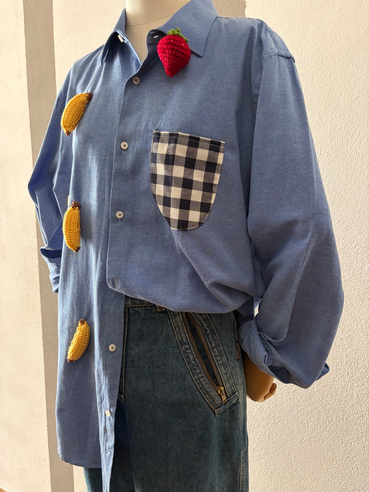 Camicia custom Banane e Fragole