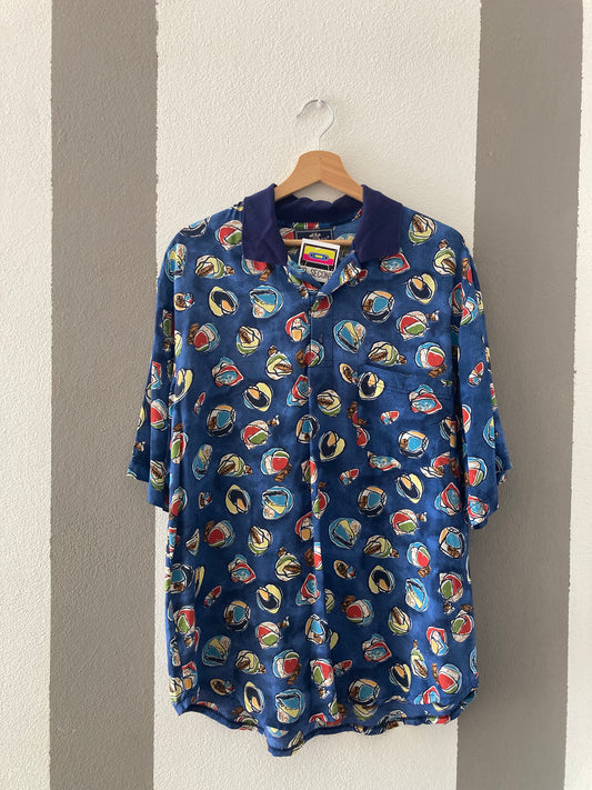 CAMICIA VINTAGE POLO IN MULTICOLOR