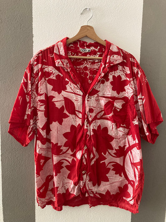 CAMICIA VINTAGE ROSSO/BIANCO