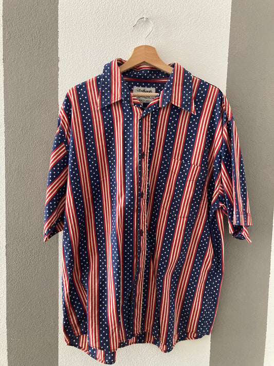 CAMICIA VINTAGE PATTERN AMERICA