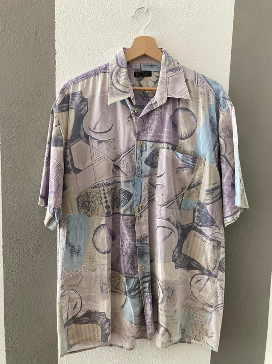 CAMICIA VINTAGE FANTASIA ASTRATTA