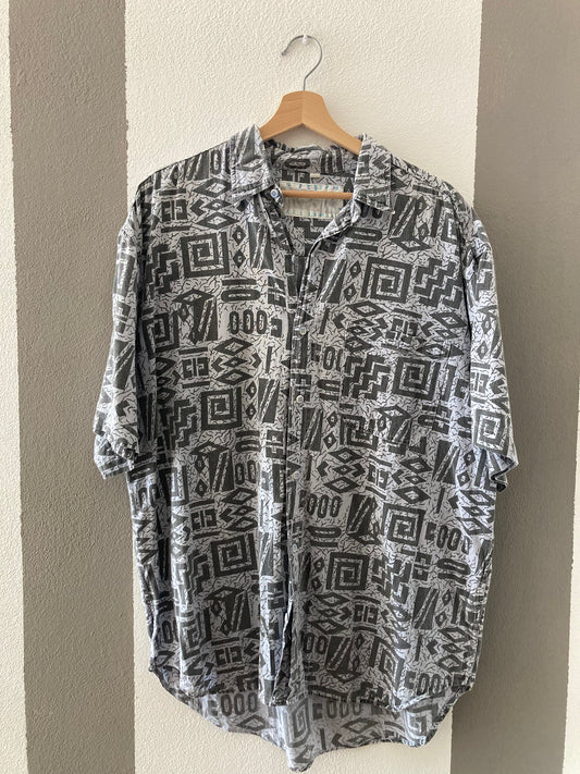 CAMICIA VINTAGE FANTASIA ASTRATTA