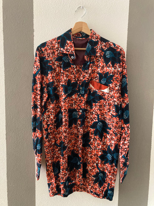 CAMICIA VINTAGE IN WAX  A FANTASIA