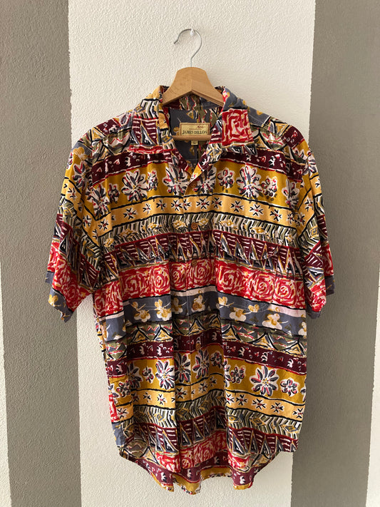 CAMICIA VINTAGE PATTERN ASTRATTO