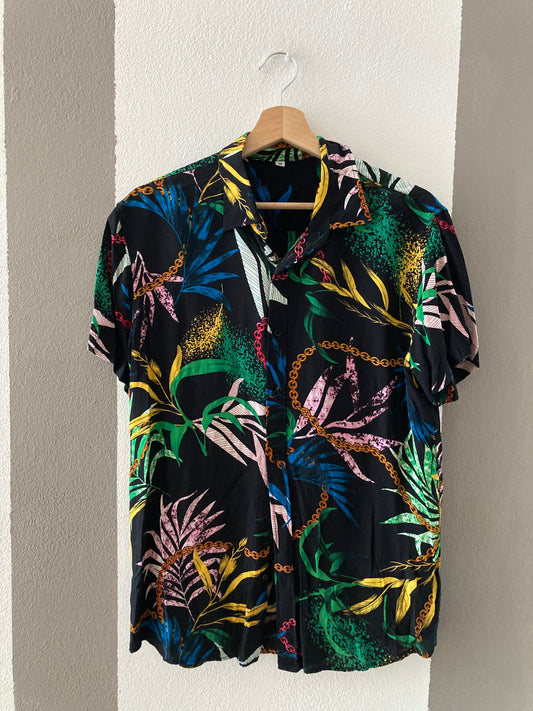 CAMICIA VINTAGE PATTERN FLOREALE