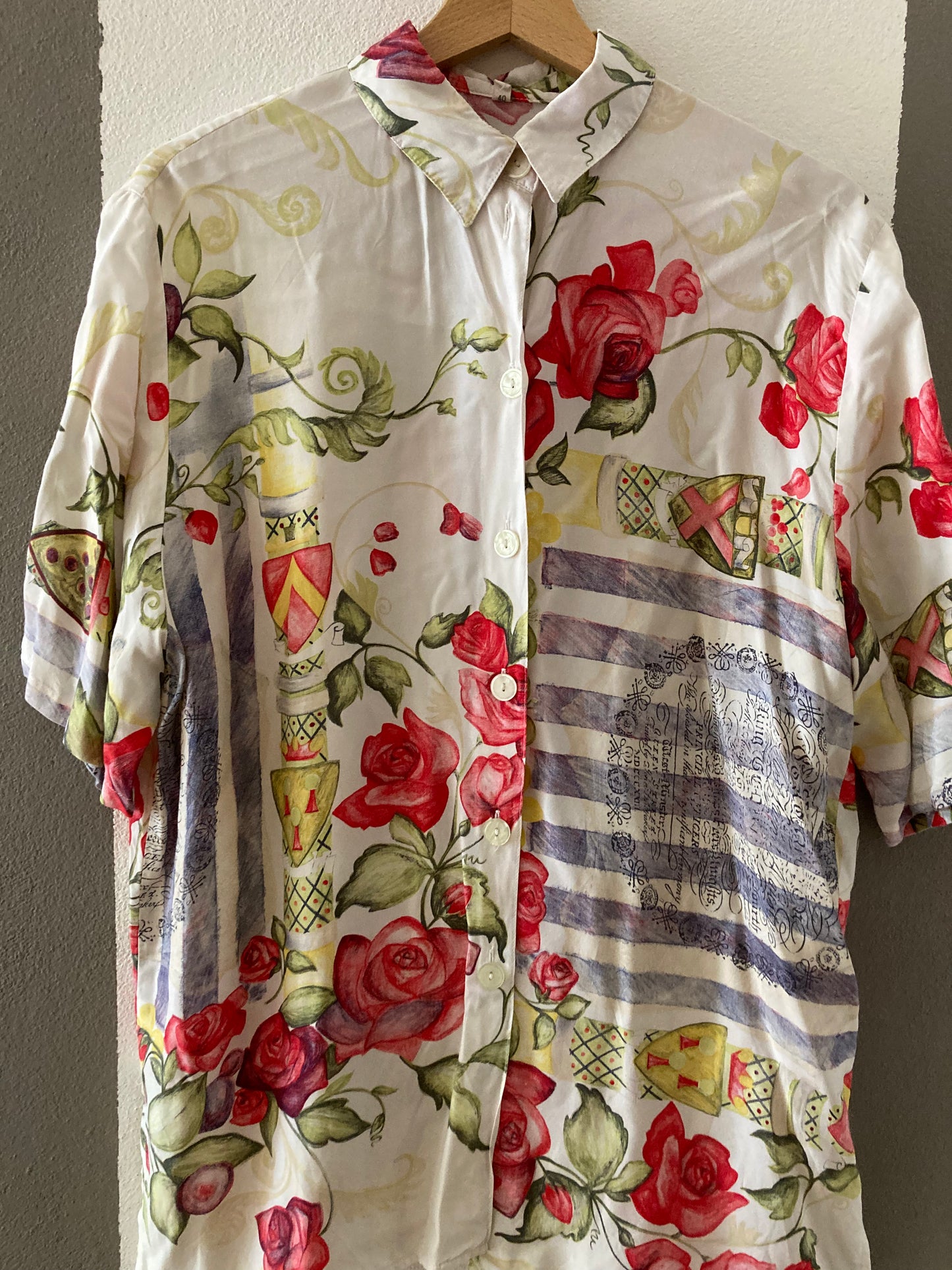 CAMICIA VINTAGE FANTASIA FLOREALE