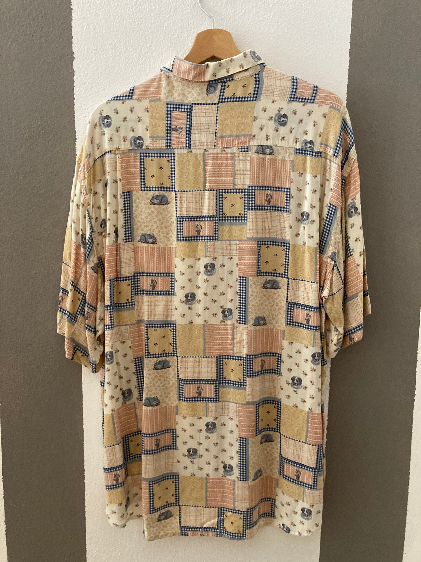 CAMICIA VINTAGE A FANTASIA MISTA