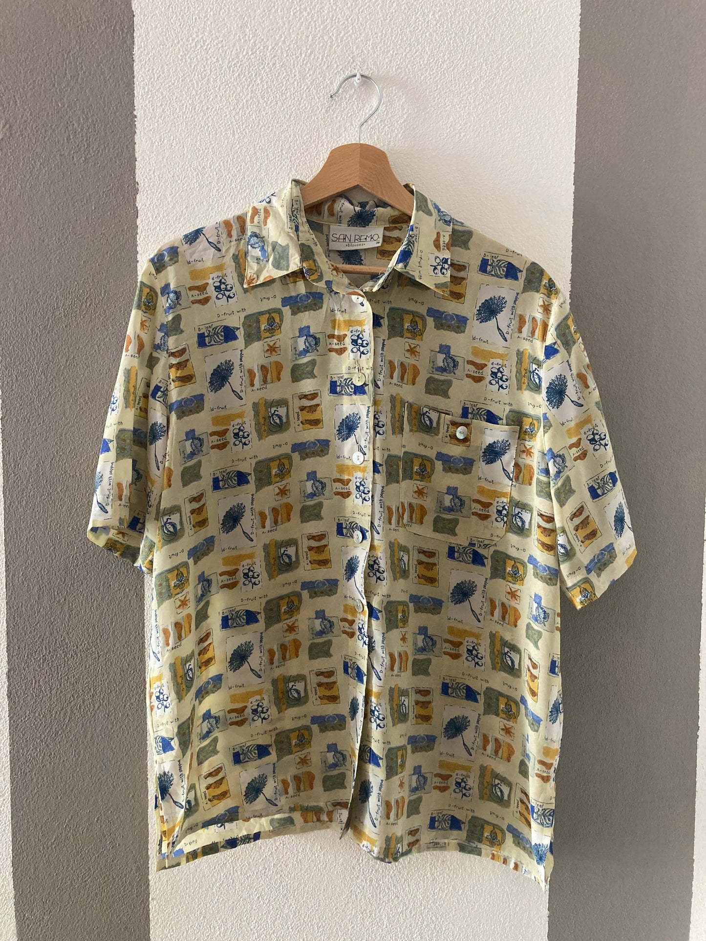 CAMICIA VINTAGE DONNA A FANTASIA