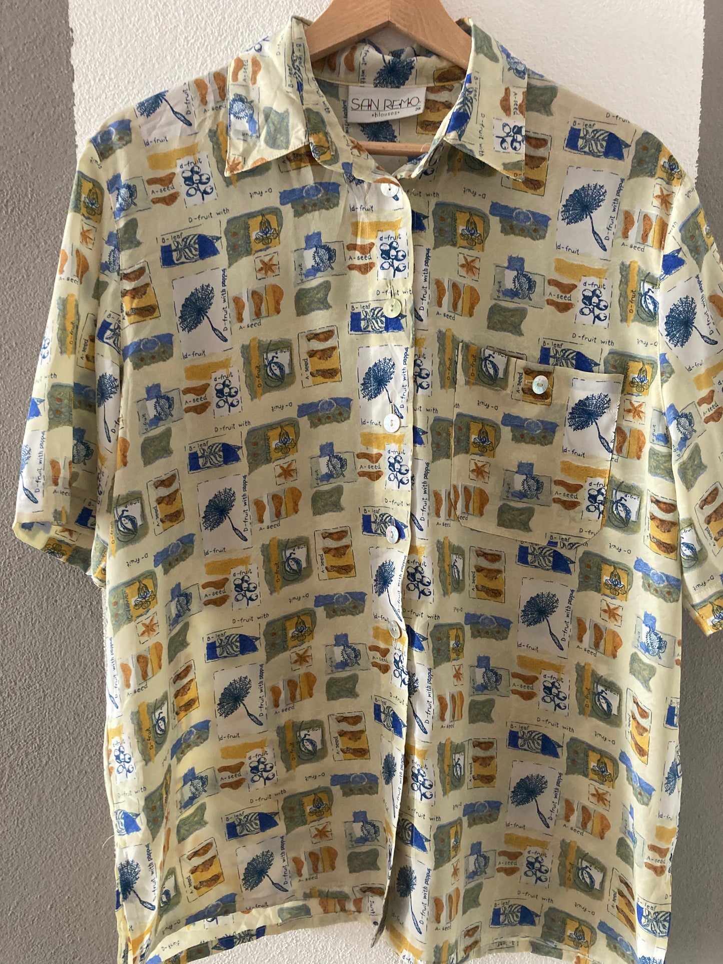 CAMICIA VINTAGE DONNA A FANTASIA