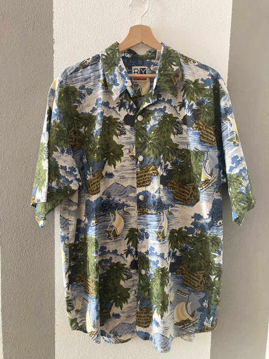 CAMICIA VINTAGE HAWAIANA