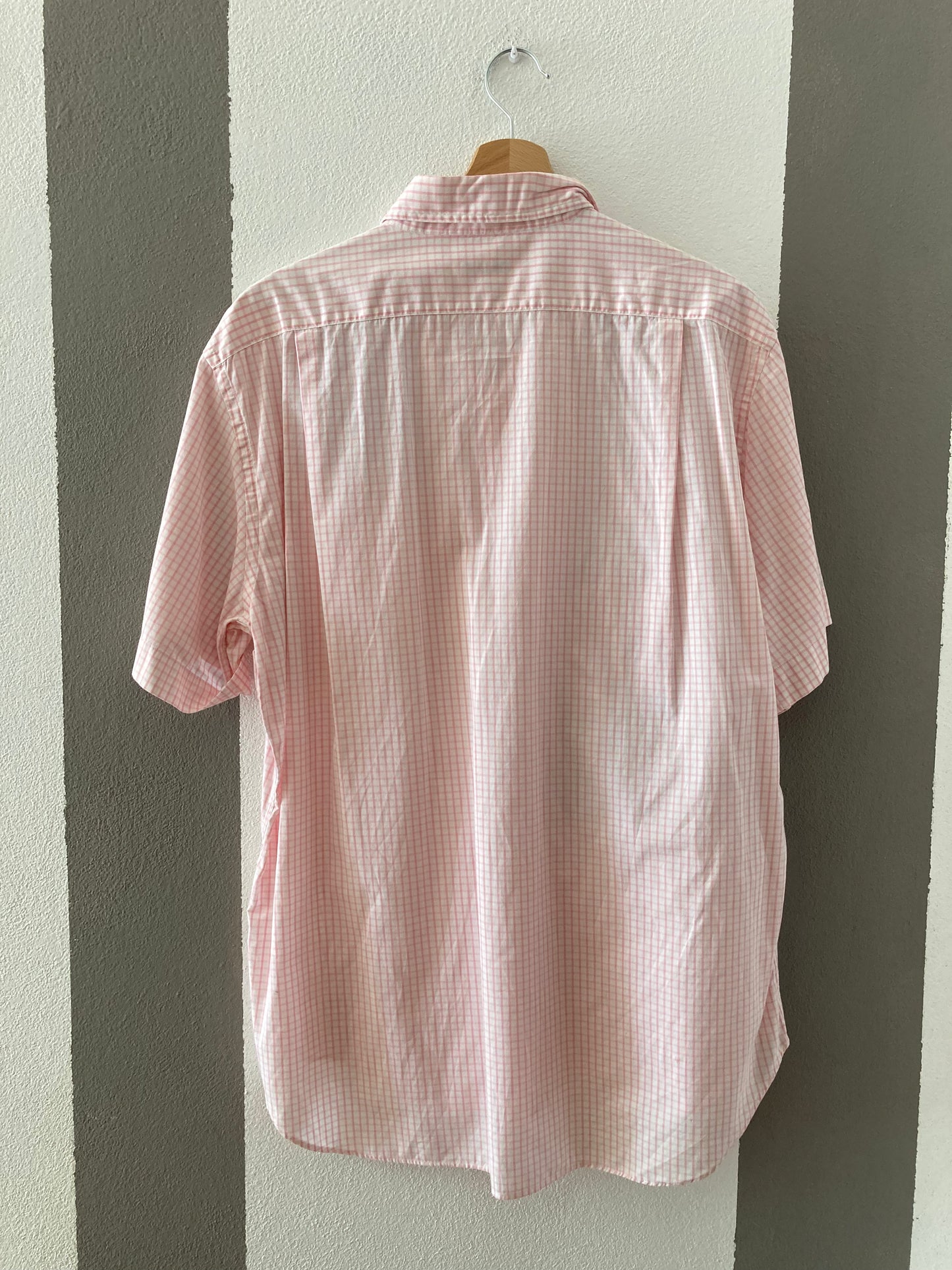 CAMICIA CUSTOM POP BIANCO /ROSA