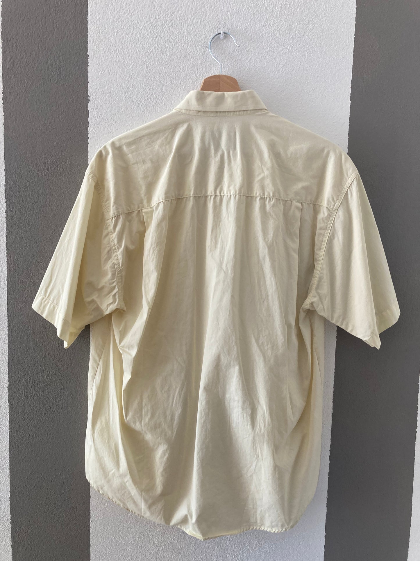 CAMICIA CUSTOM POP ART GIALLO