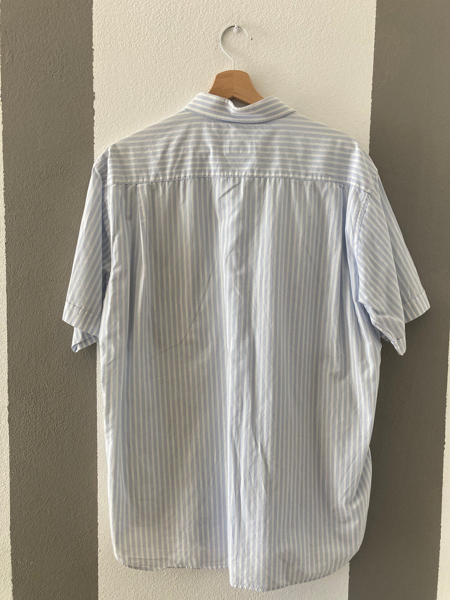 CAMICIA CUSTOM CON PATCH A QUADRI