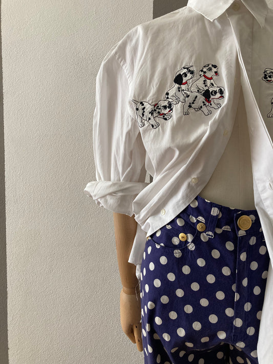 CAMICIA VINTAGE DALMATA