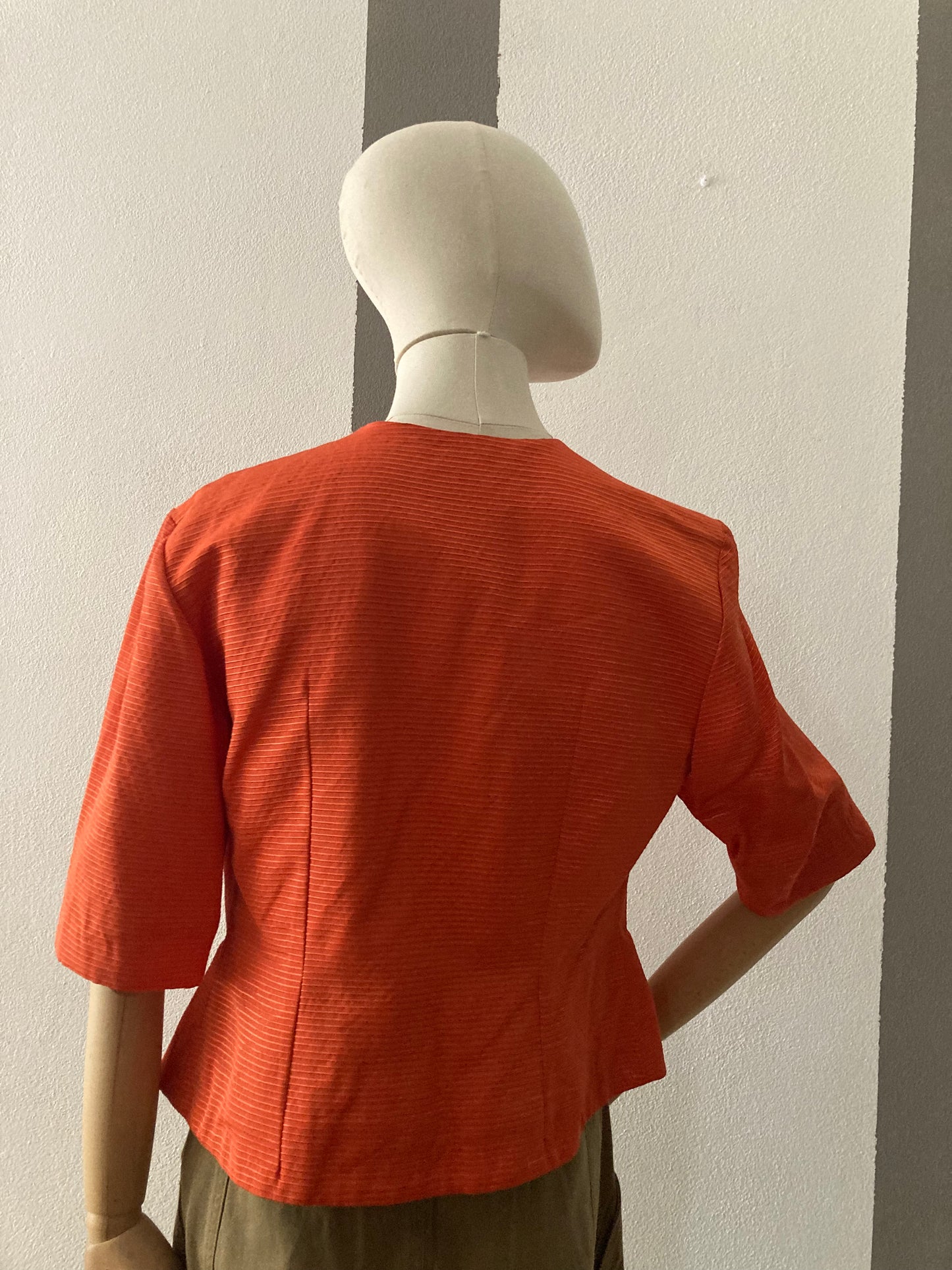 BOLERO VINTAGE ARANCIO /BIANCO