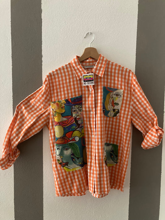 Camicia custom Picasso in multicolor