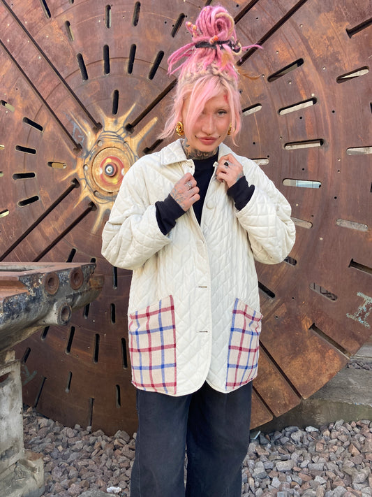 TRAPUNTINO CUSTOM BIANCO CON PATCH