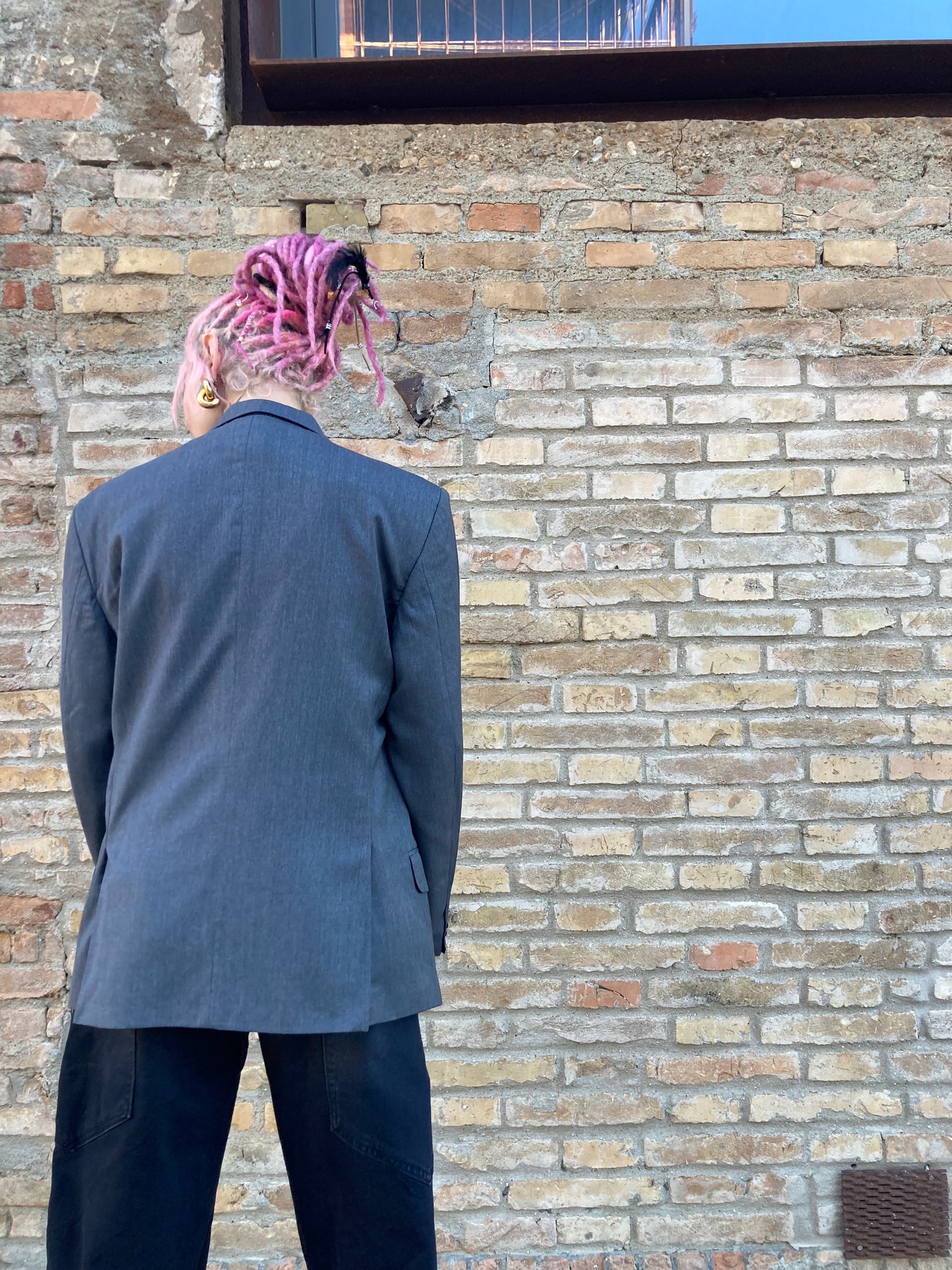 BLAZER COLLEZIONE COLLEZIONE MACEDONIA PATCH PAESAGGI