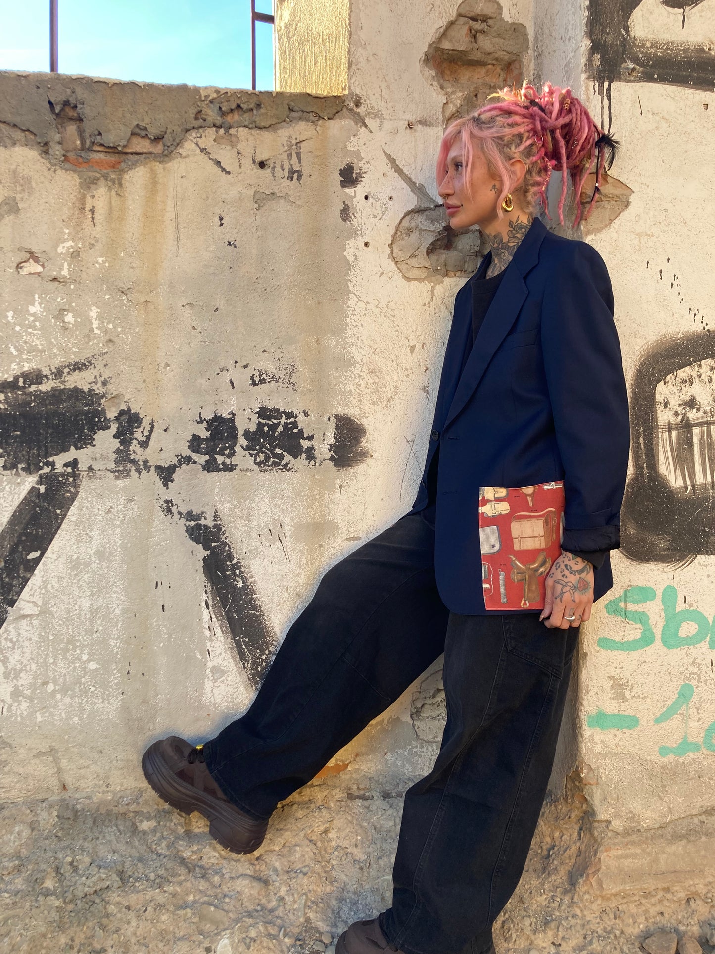 BLAZER COLLEZIONE MACEDONIA PATCH CAVALLERESCHE