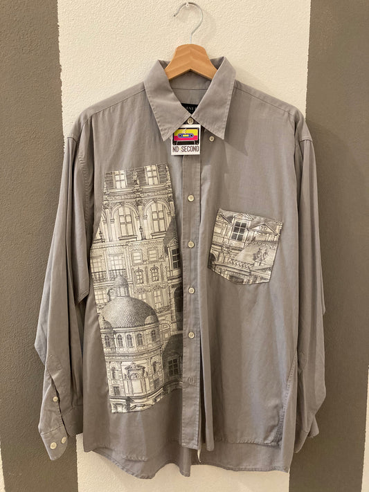 CAMICIA CUSTOM TEMA FORNASETTI