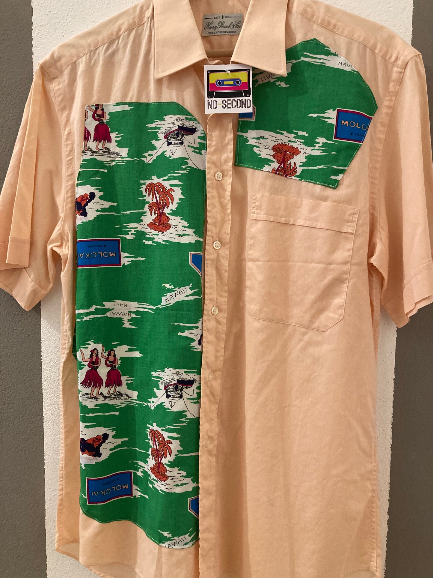 CAMICIA CUSTOM PATCH HAWAIANE '80