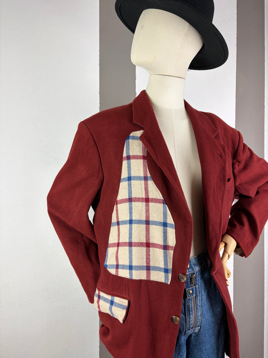 BLAZER COLL.MACEDONIA BORDEAUX