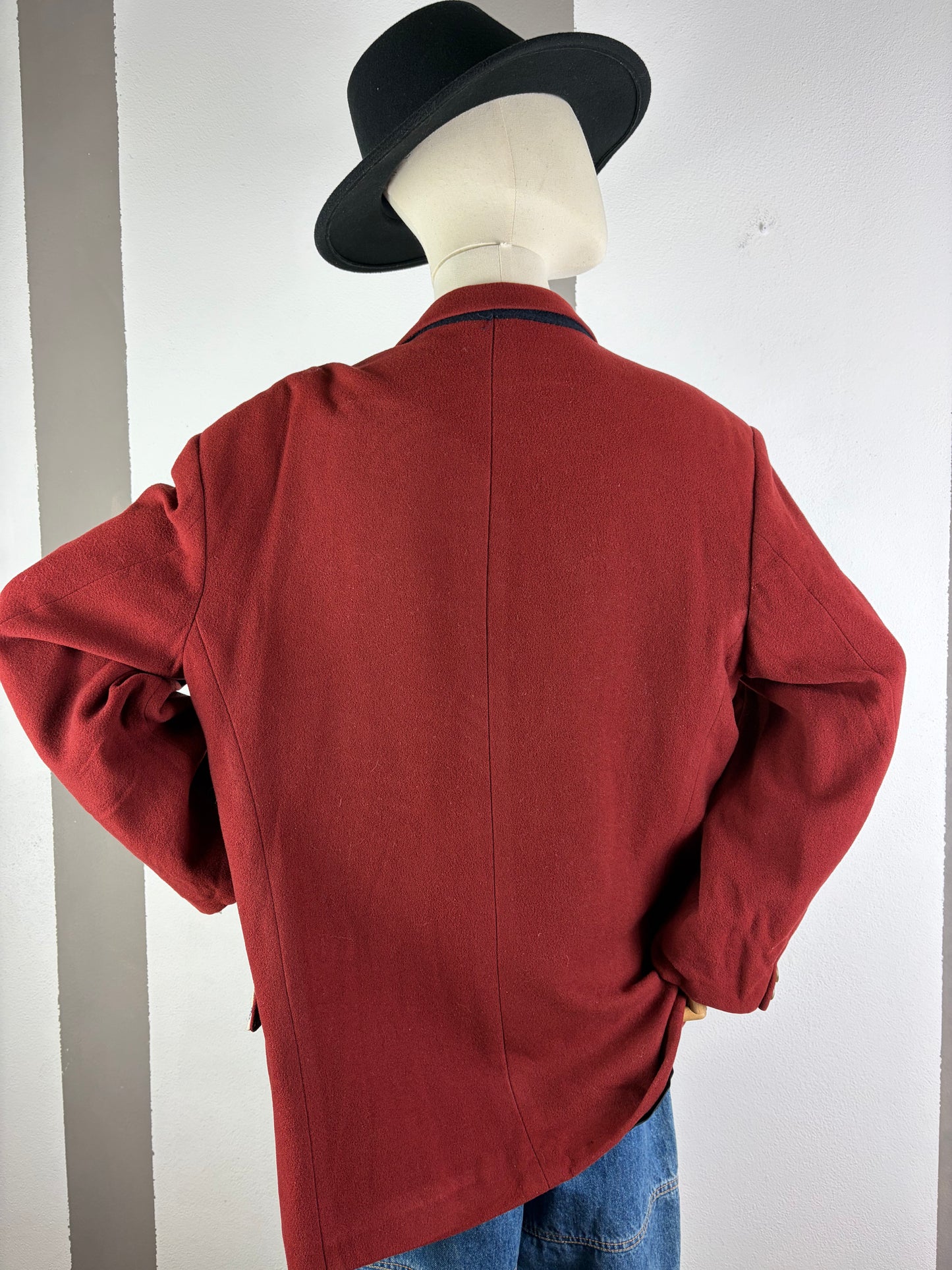 BLAZER COLL.MACEDONIA BORDEAUX