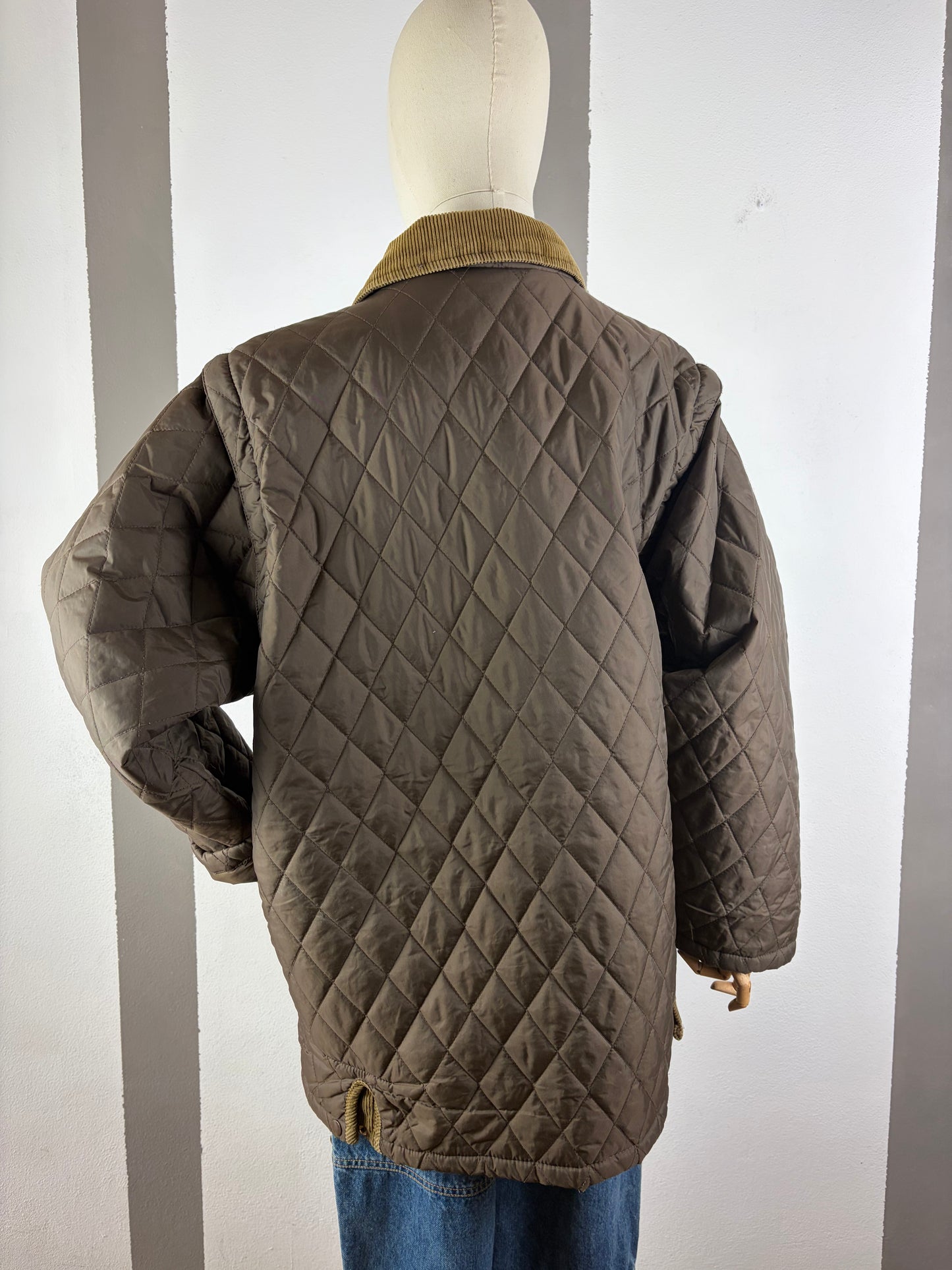 TRAPUNTINO COLL.MACEDONIA MARRONE CON PATCH