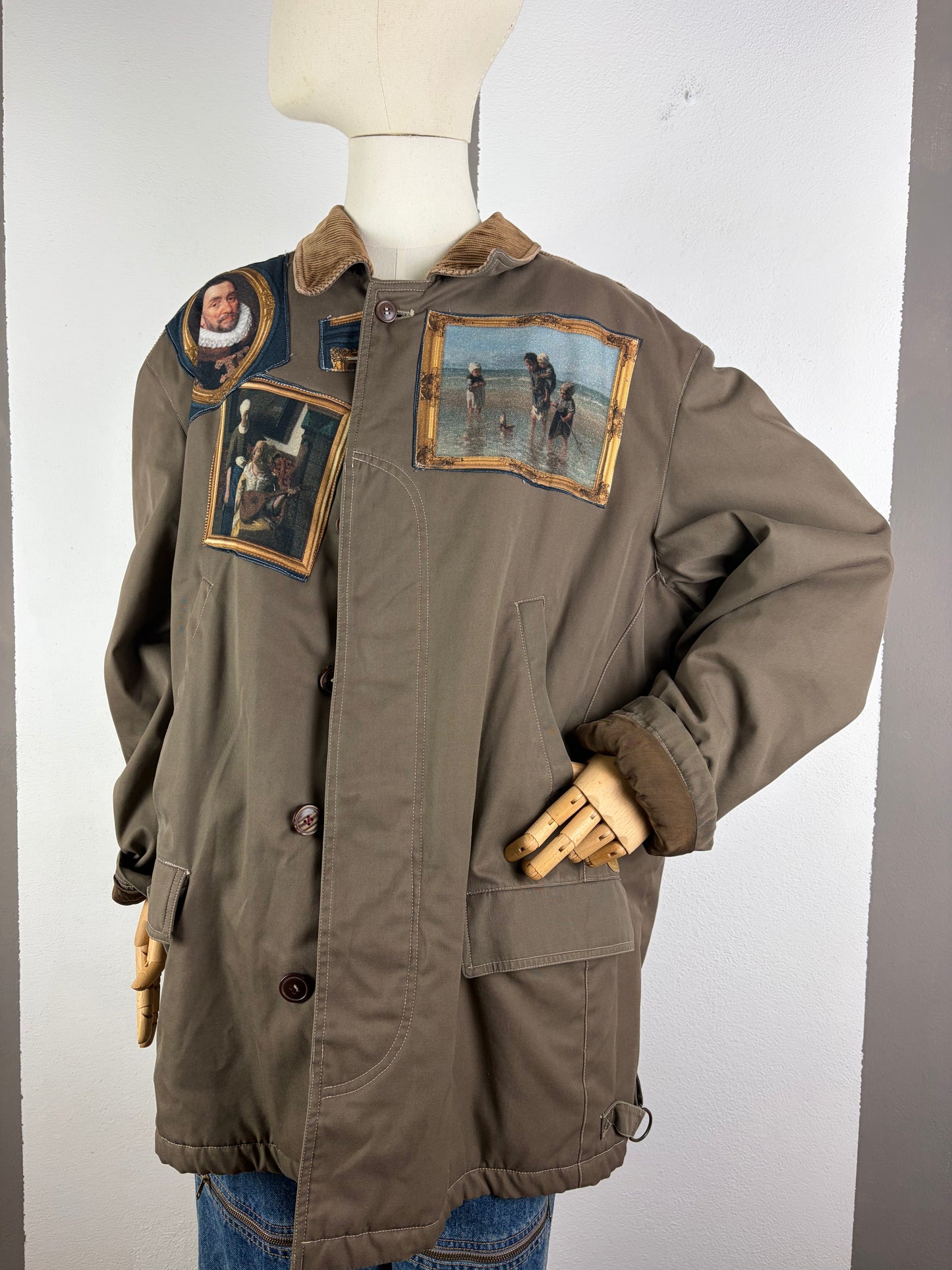 GIACCA COLL.MACEDONA PATCH QUADRI