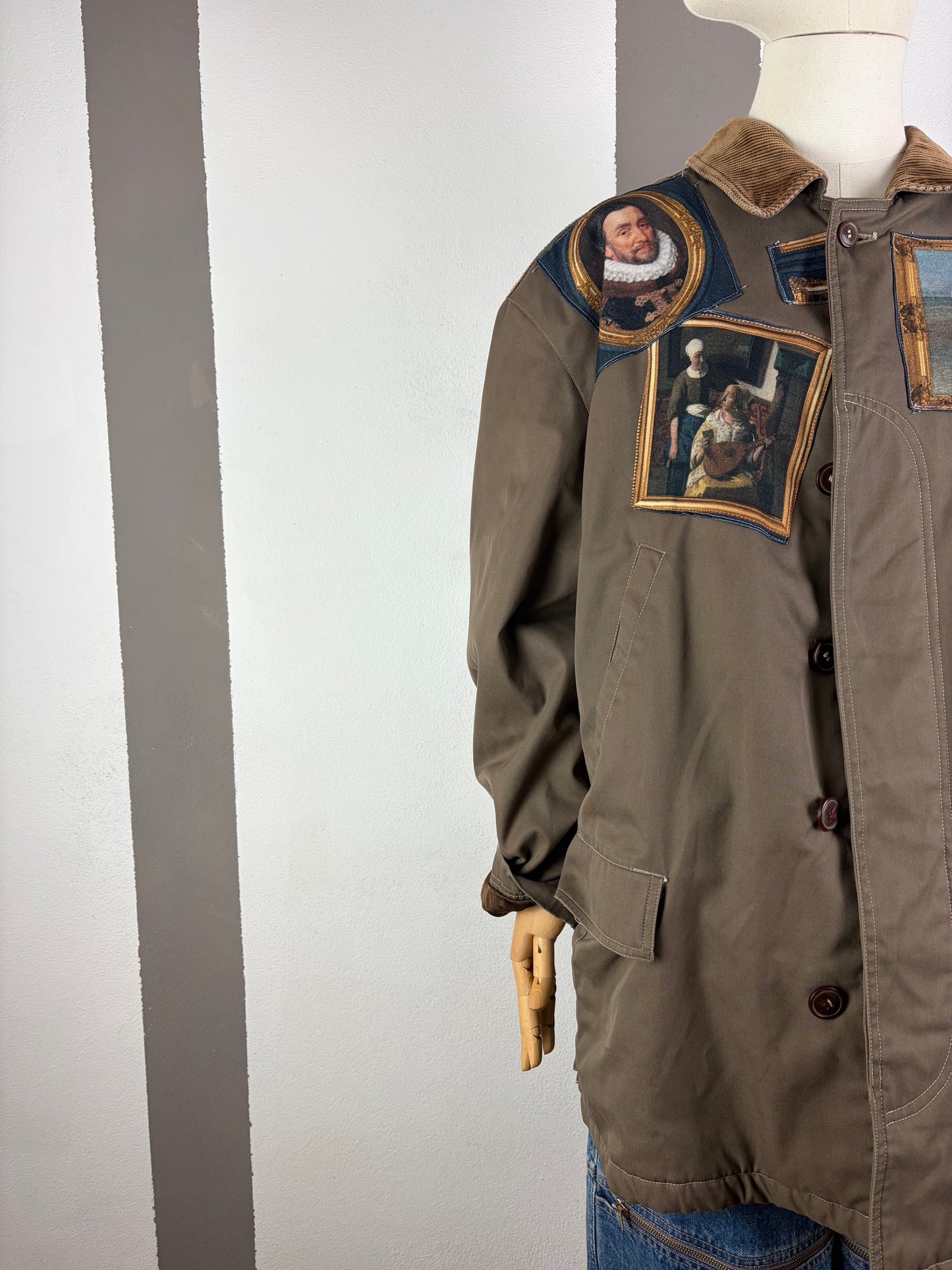 GIACCA COLL.MACEDONA PATCH QUADRI