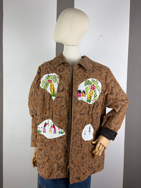 TRAPUNTINO COLL.MACEDONIA PATCH CON RICAMI