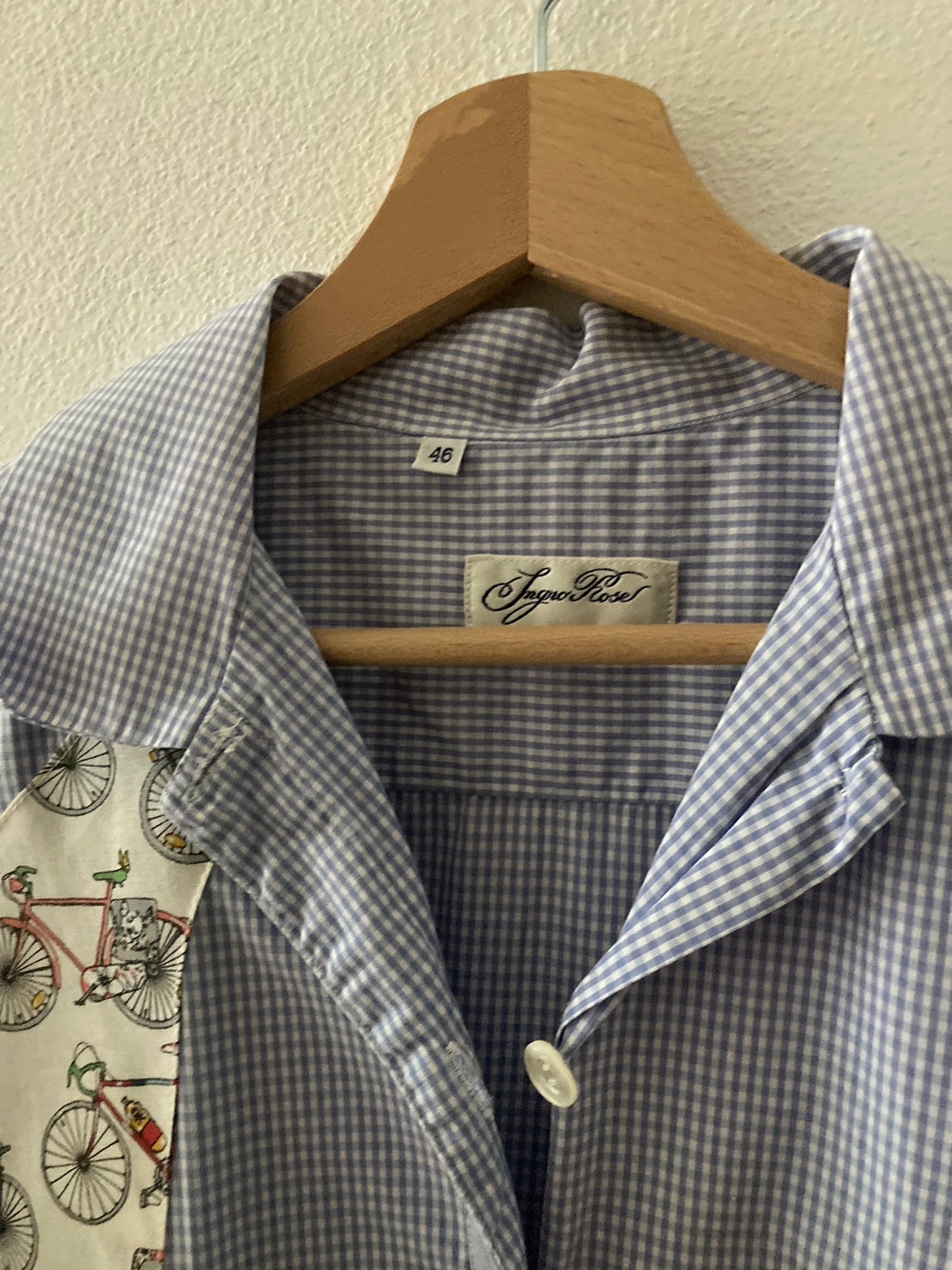 CAMICIA CUSTOM PATTERN BICICLETTE