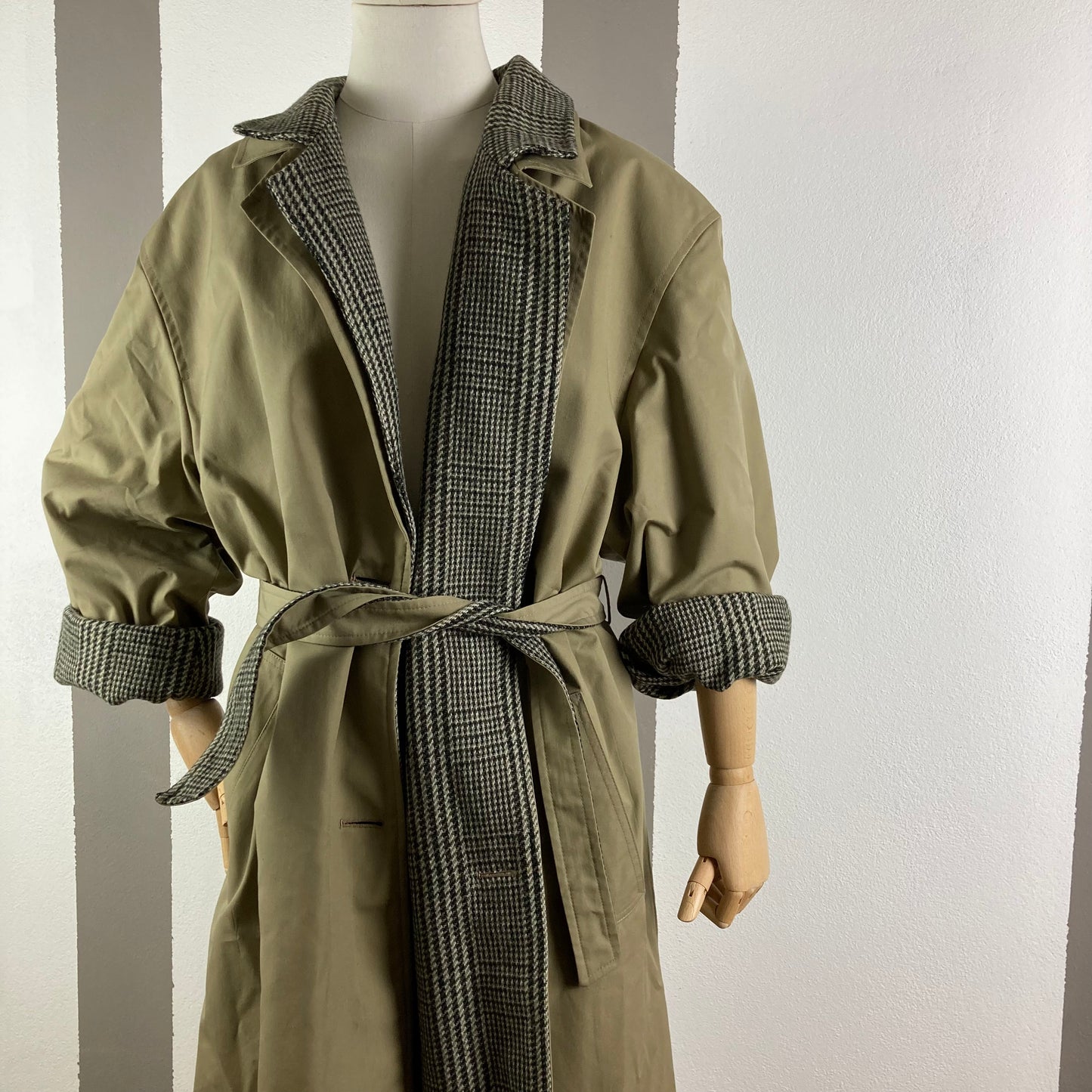 TRENCH REVERSIBILE VINTAGE